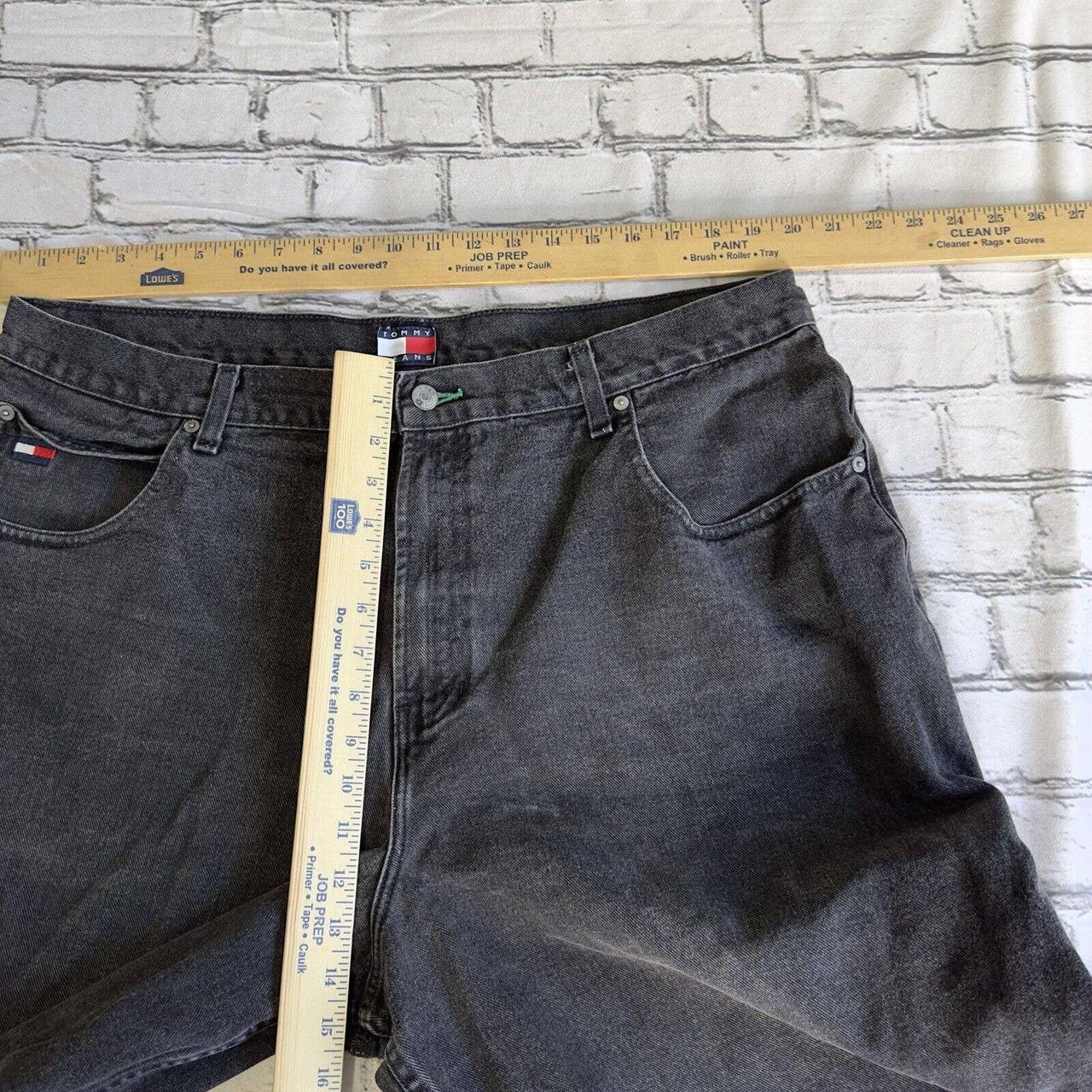 Tommy Hilfiger Vintage Y2K Black Carpenter Shorts... - Depop