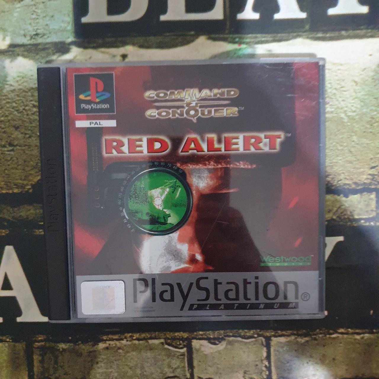 Command & Conquer RED ALERT PS1 Classic game, works... - Depop