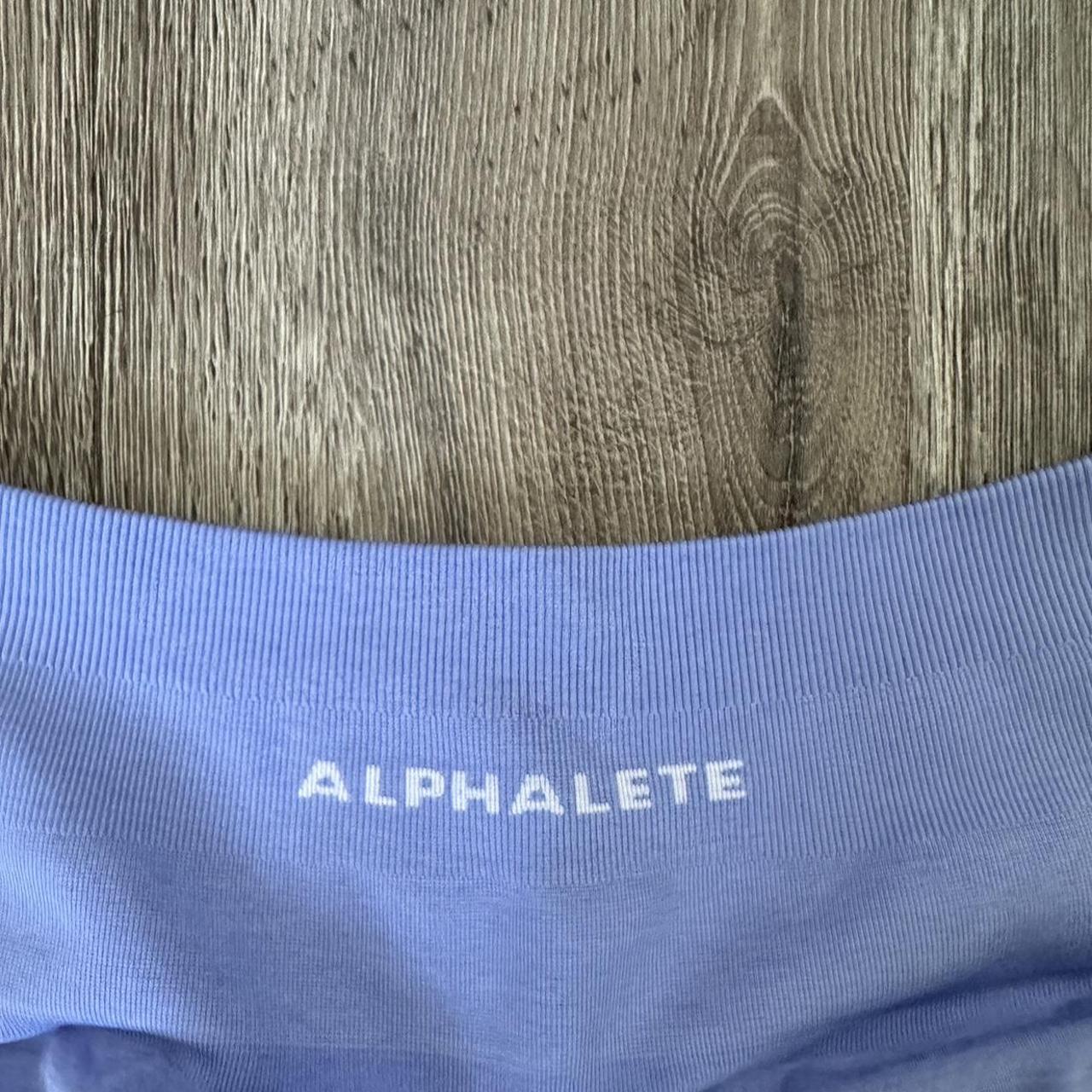 Alphalete Amplify leggings size Large. Worn once.... Depop