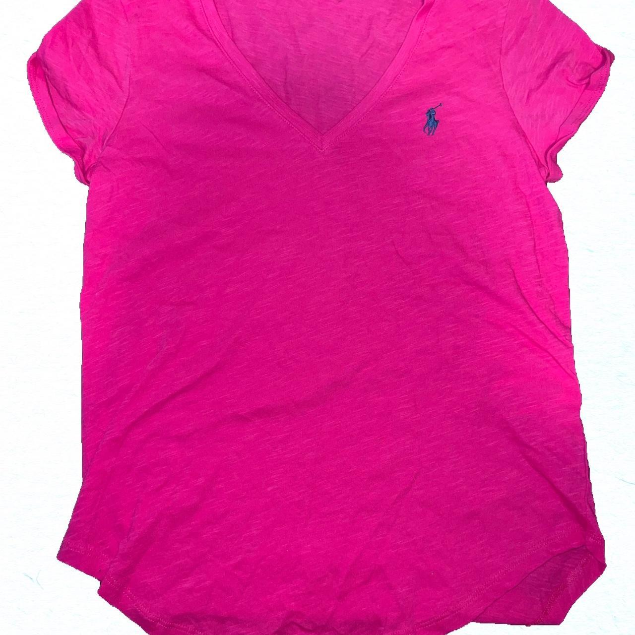 Small Polo Ralph Lauren pink shirt - Depop