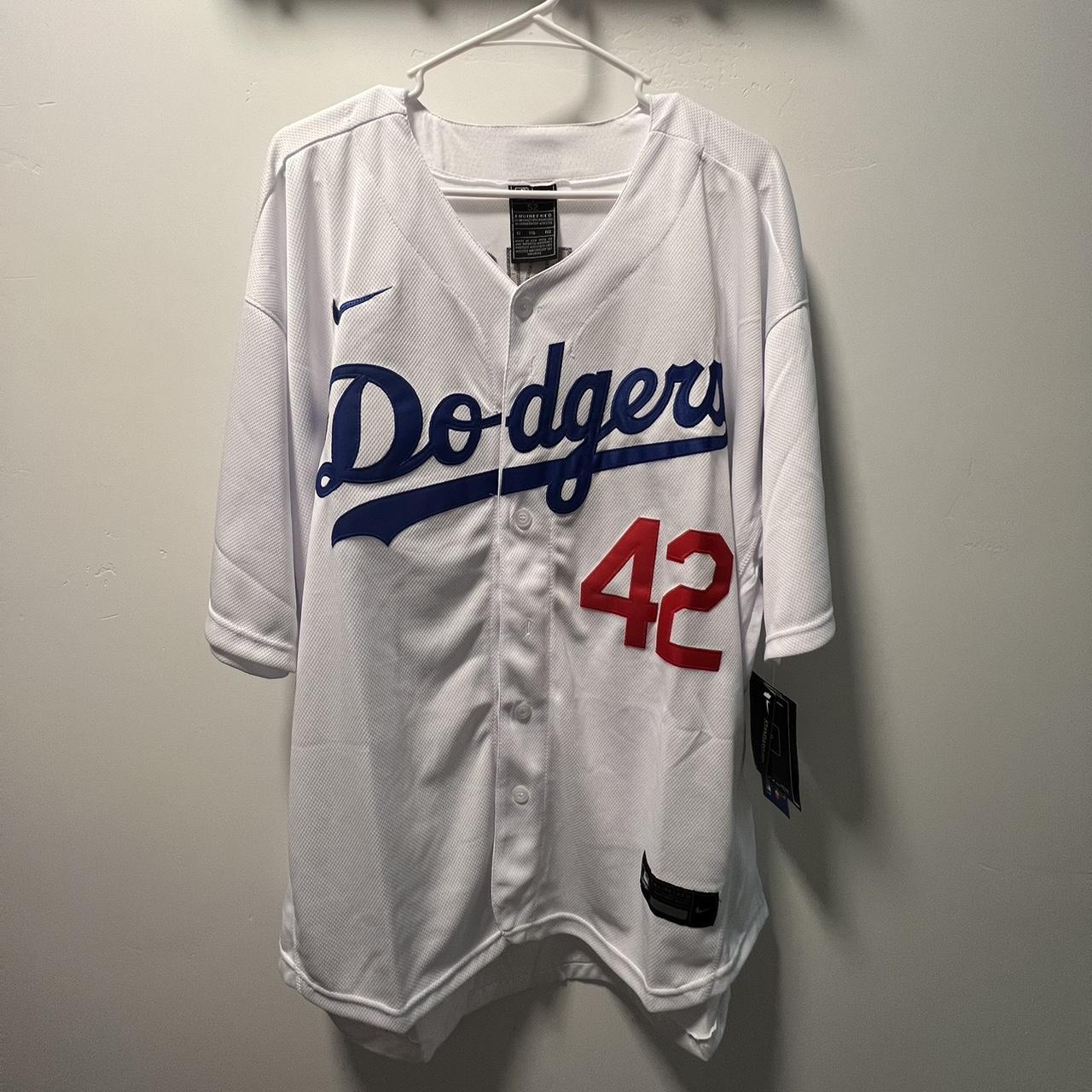 Mitchell and Ness Jackie Robinson Jersey #dodgers - Depop