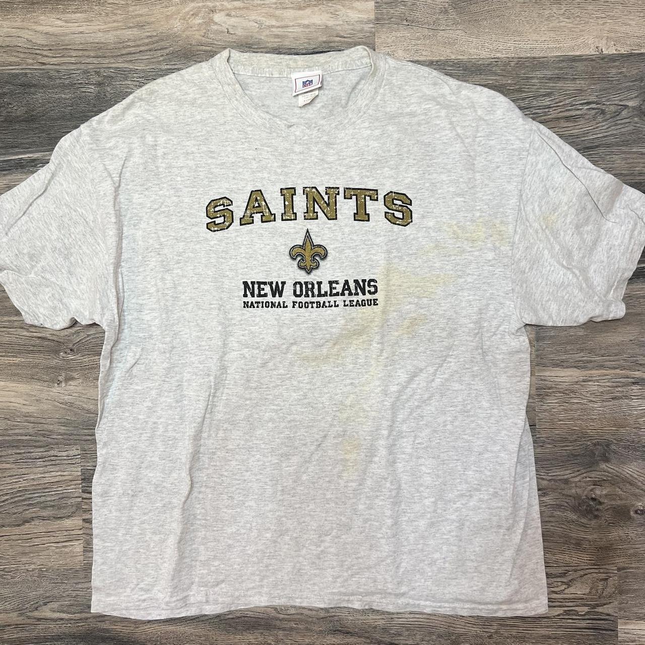 Vintage Y2K Essential New Orleans Saints Football T-Shirt – Agent Thrift