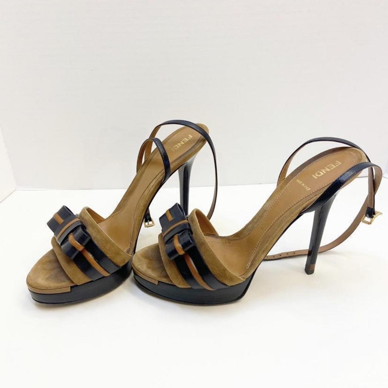 Fendi on sale brown sandals