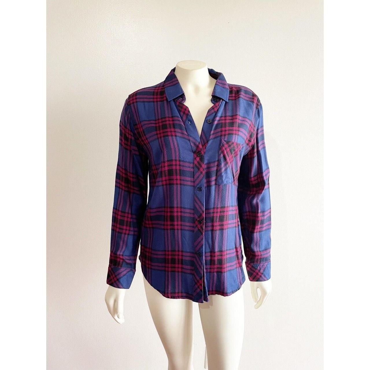 Rails Women's Blouse - Blue - S – Rails Hunter Bu… - image 1