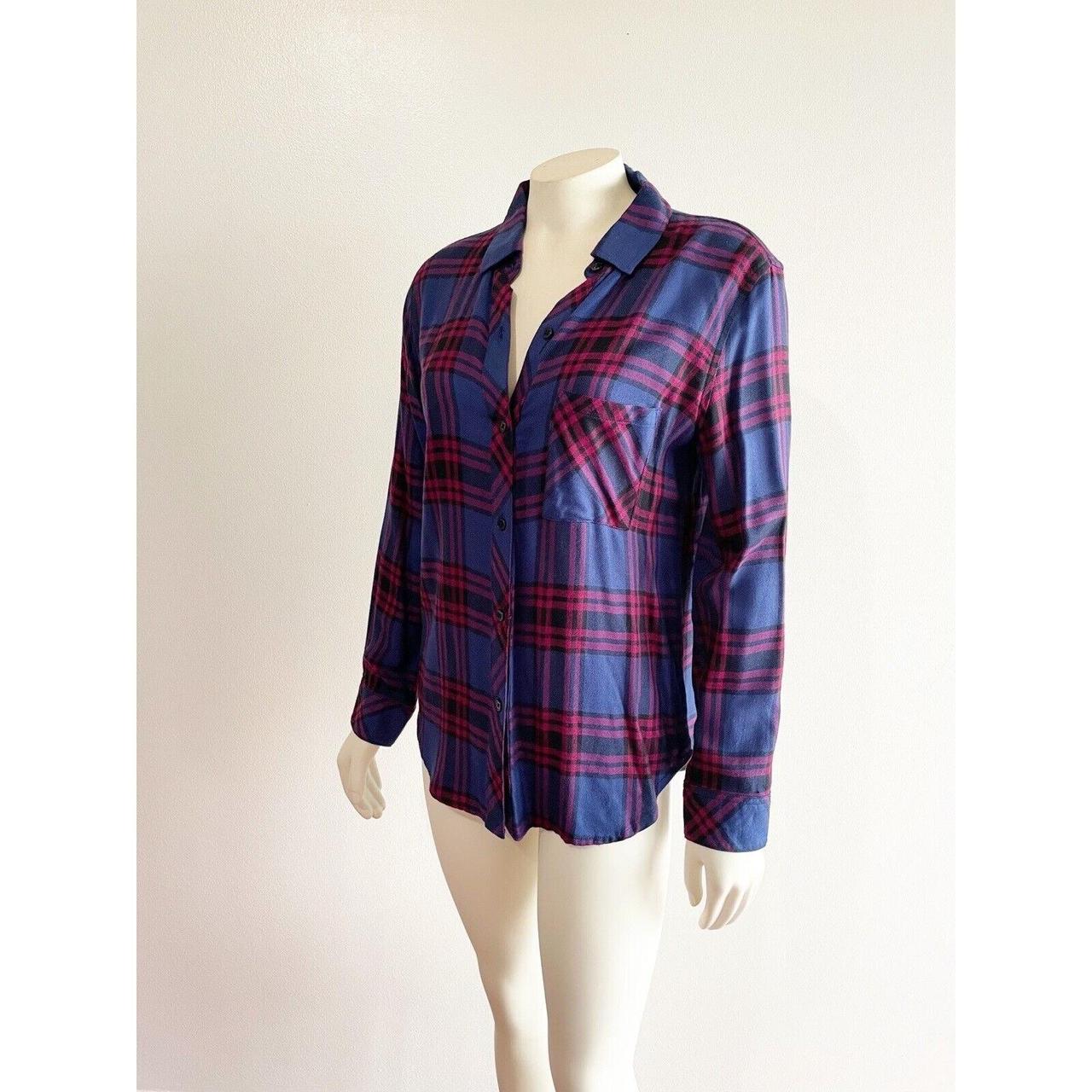 Rails Women's Blouse - Blue - S – Rails Hunter Bu… - image 2