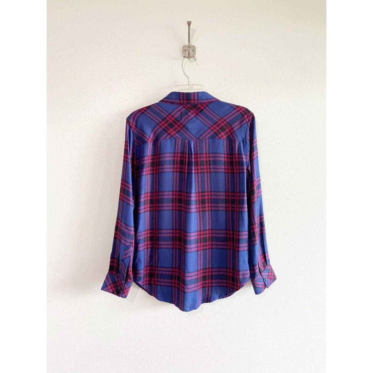 Rails Women's Blouse - Blue - S – Rails Hunter Bu… - image 8