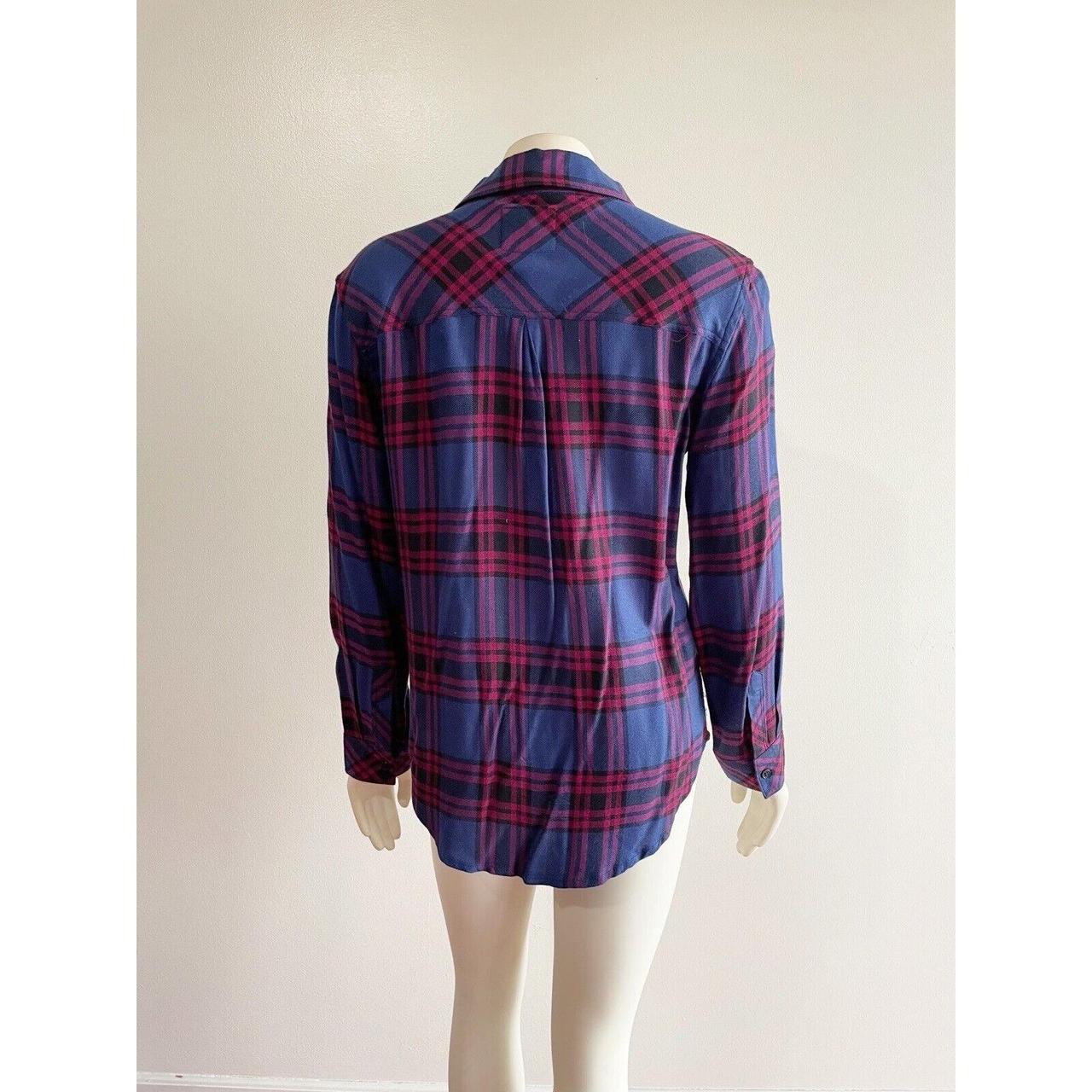 Rails Women's Blouse - Blue - S – Rails Hunter Bu… - image 3