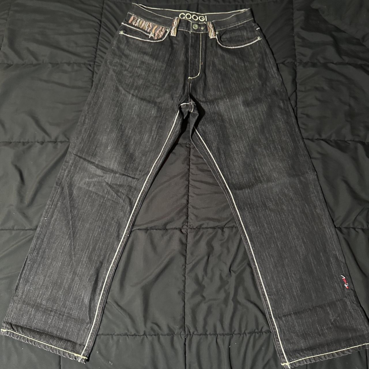 *RARE* COOGI fashion Black Denim Jeans