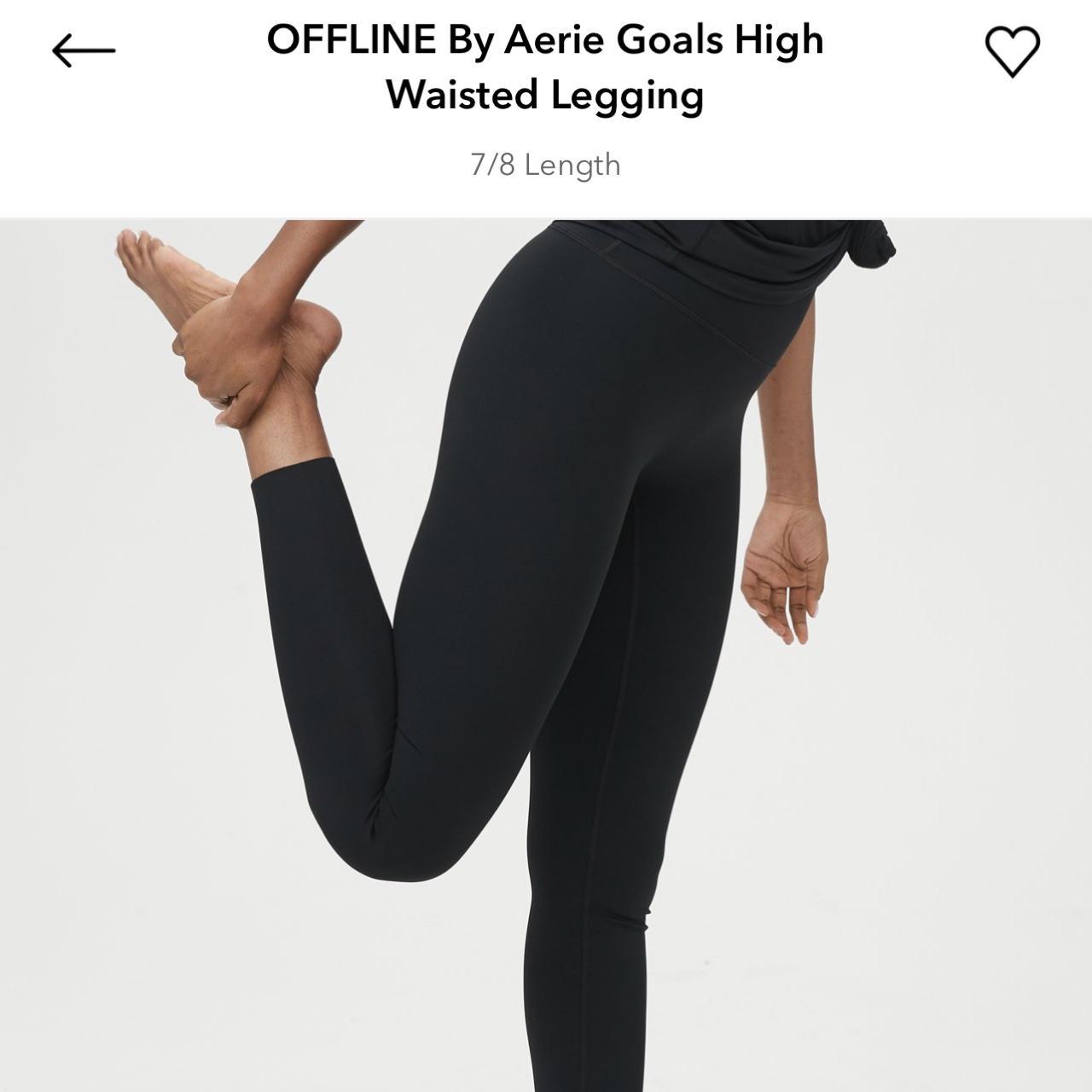 Aerie black leggings size small Brand new w out - Depop