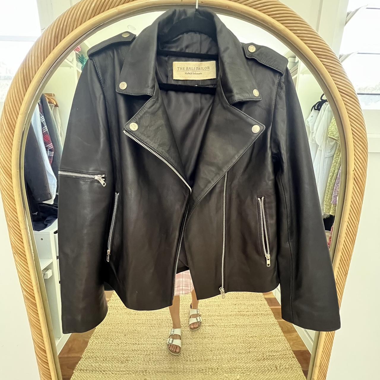 The Bali Tailor leather jacket. Size small. Bought... Depop