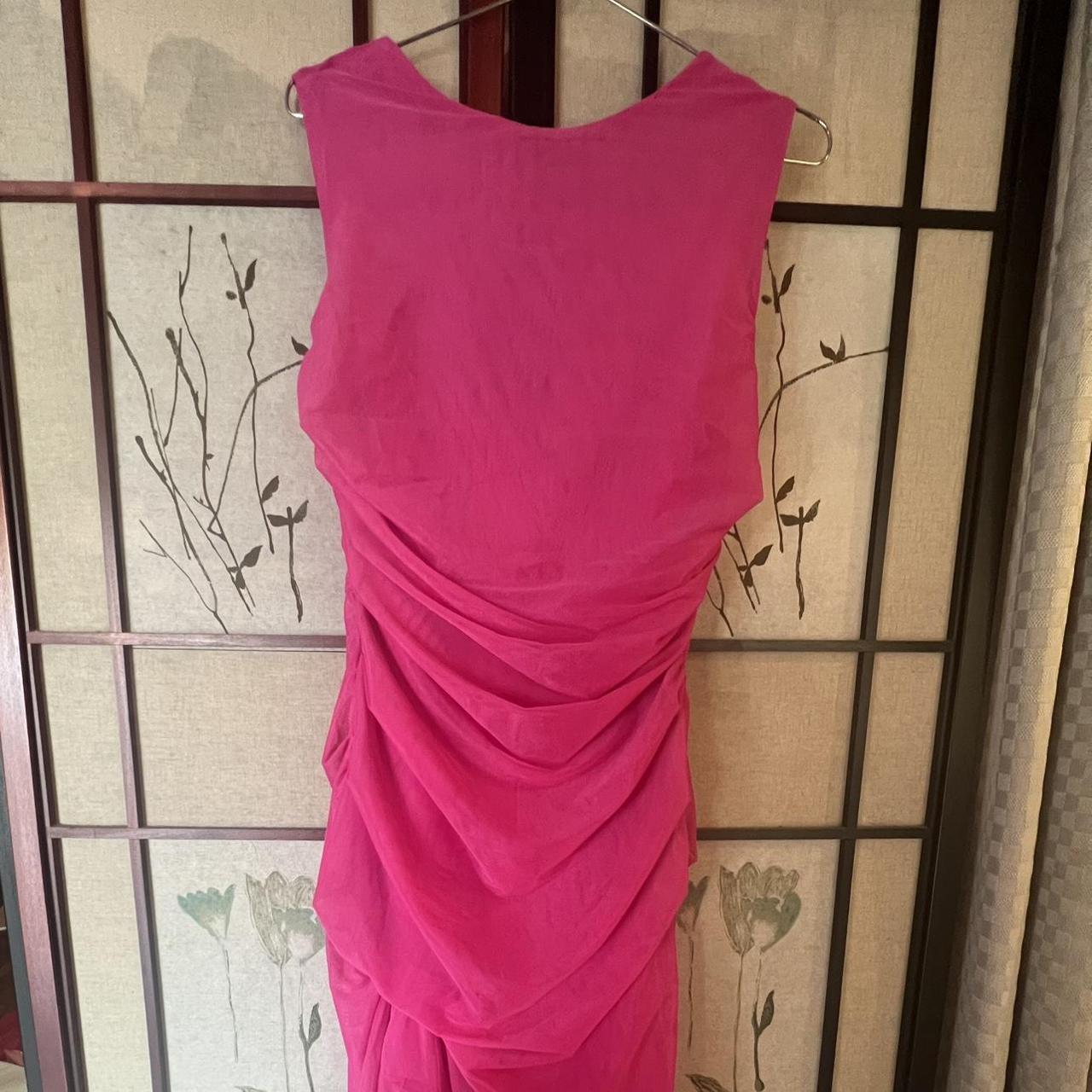 Mistress rocks magneta ruffle dress, still has tags... - Depop