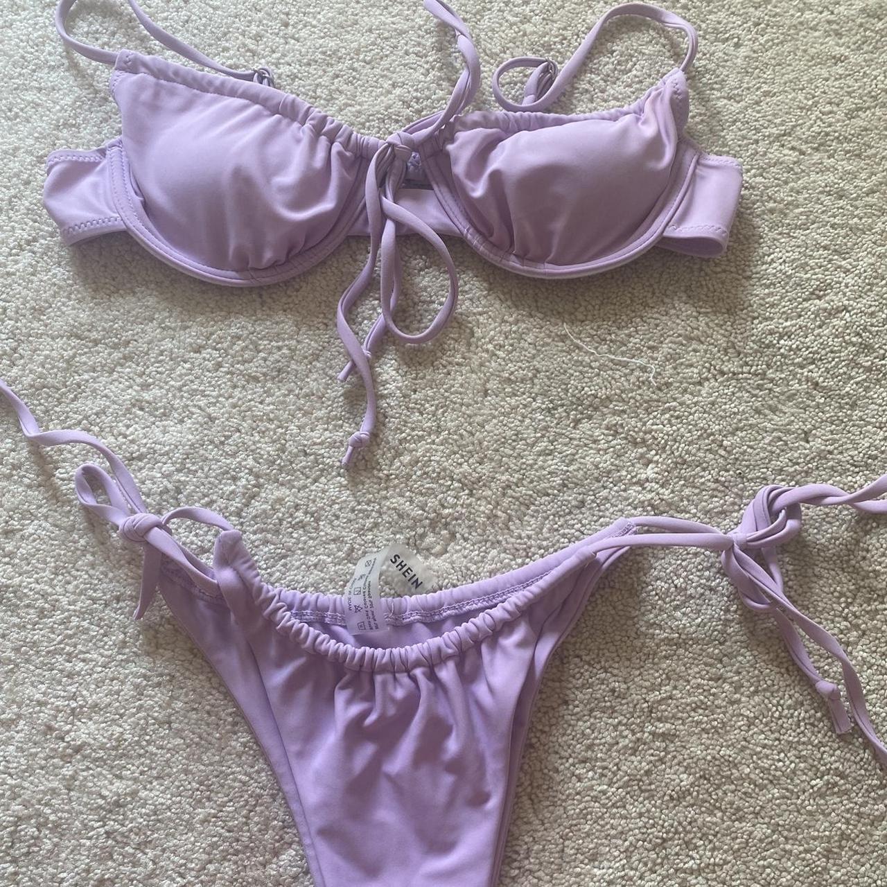 Shein best sale lavender bikini