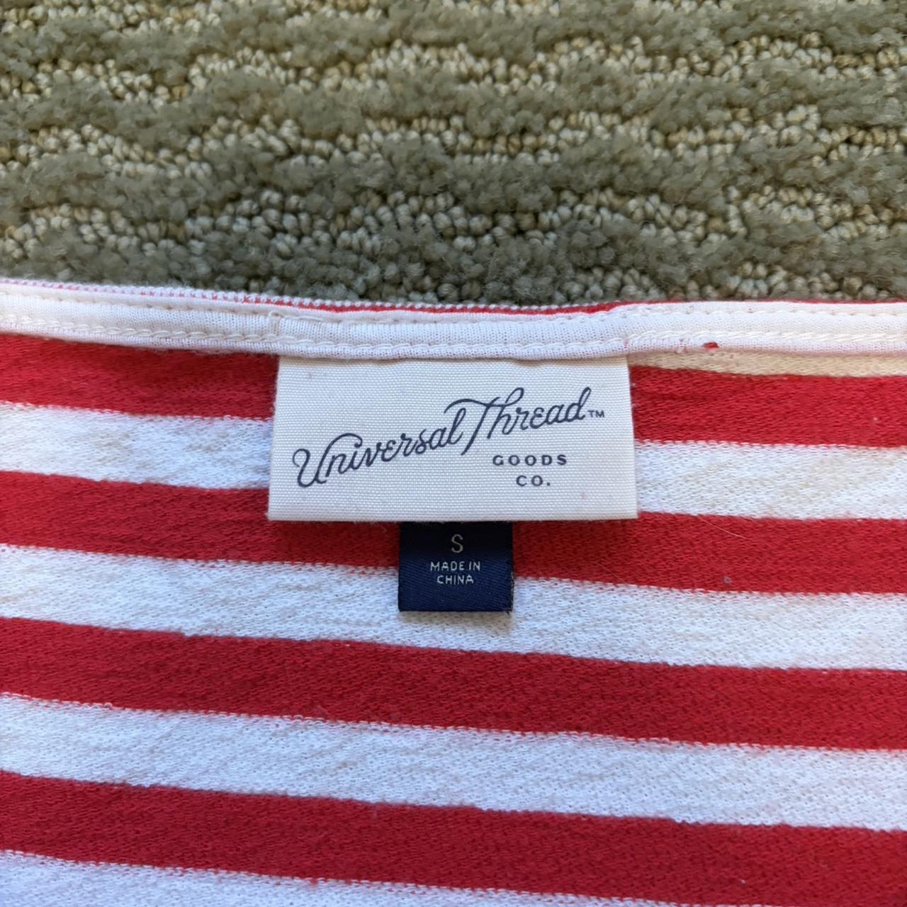 Universal Thread Women's Crop top - Red/Multi - S… - image 3