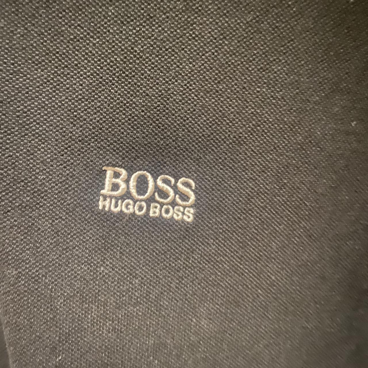 Hugo Boss Black and White Polo-shirts | Depop