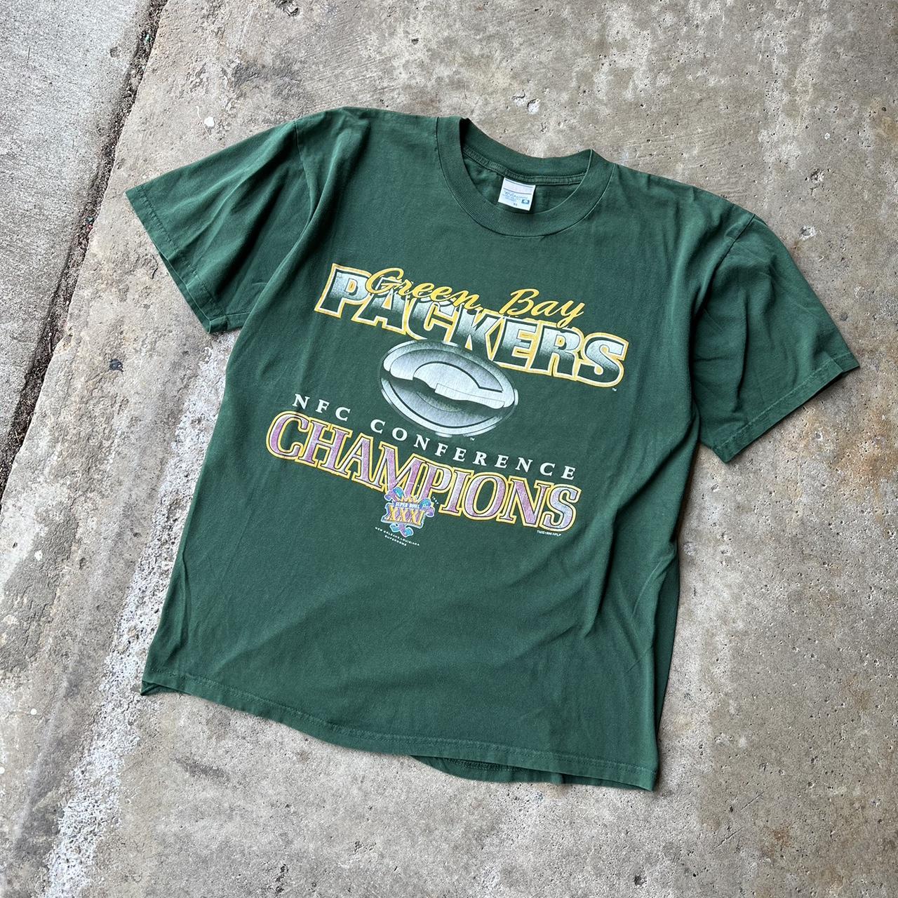 Vintage 1997 NFL Green Bay Packers Super Bowl Champions Nfc North