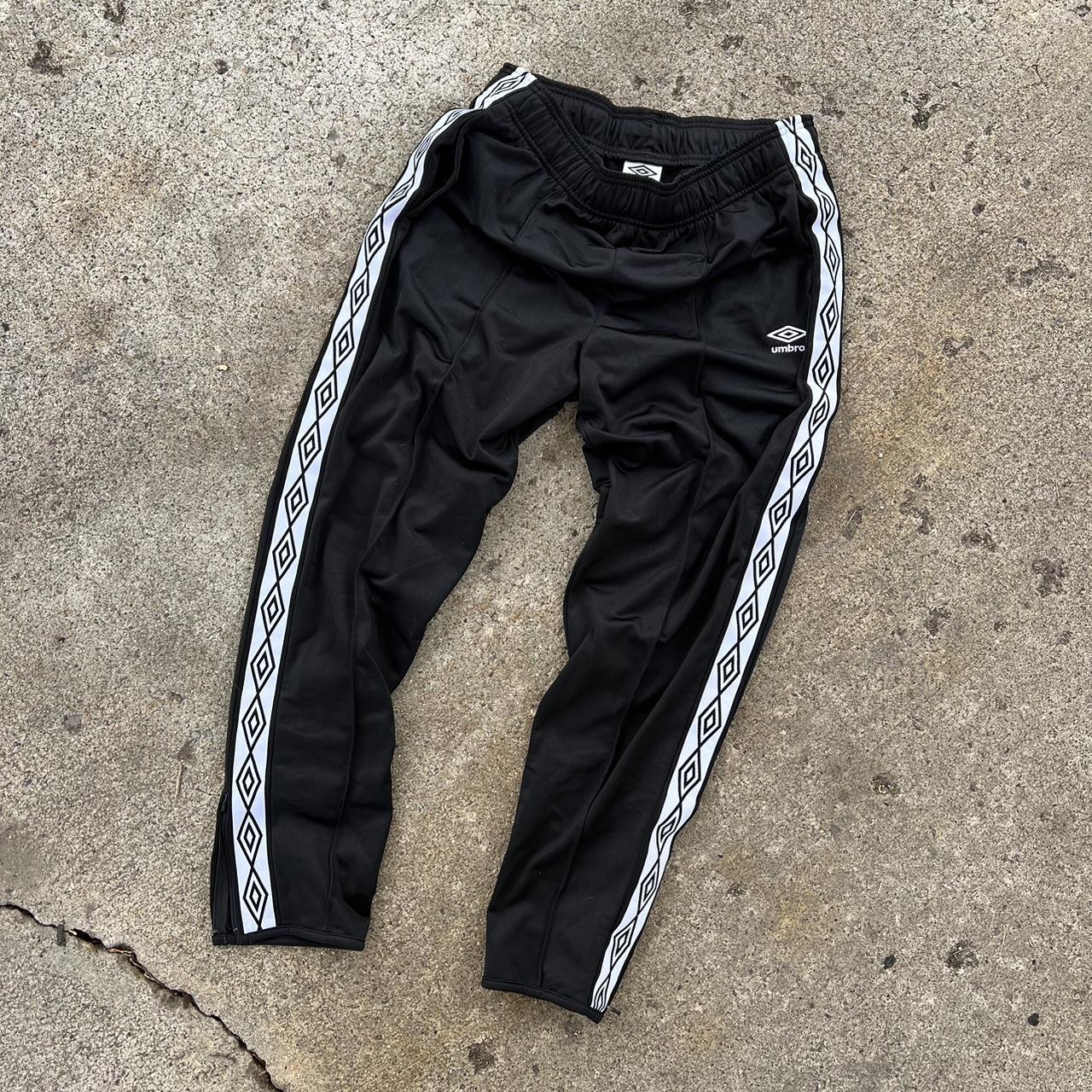 Vintage y2k Umbro Track Pants Size L Good condition... - Depop