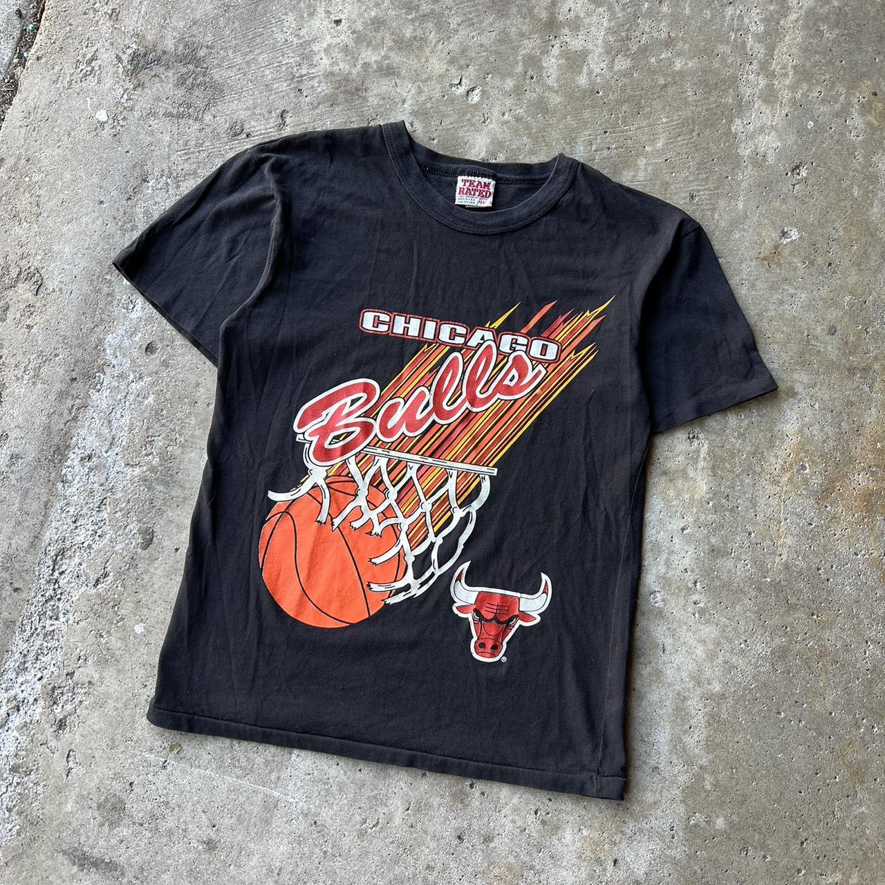 MITCHELL & NESS MENS VINTAGE CHICAGO BULLS TEE