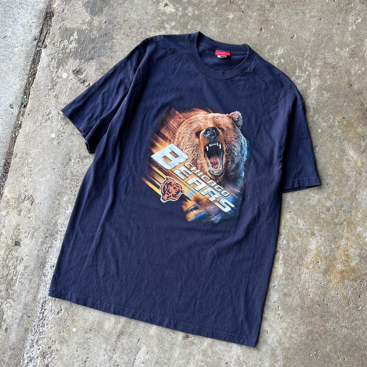 NFL Team Apparel Chicago Bears v neck t-shirt • - Depop