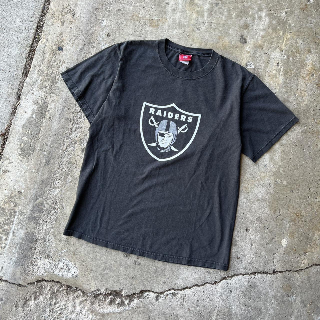 Vintage Y2K 2001 NFL Oakland Raiders Shirt BNWT - Depop