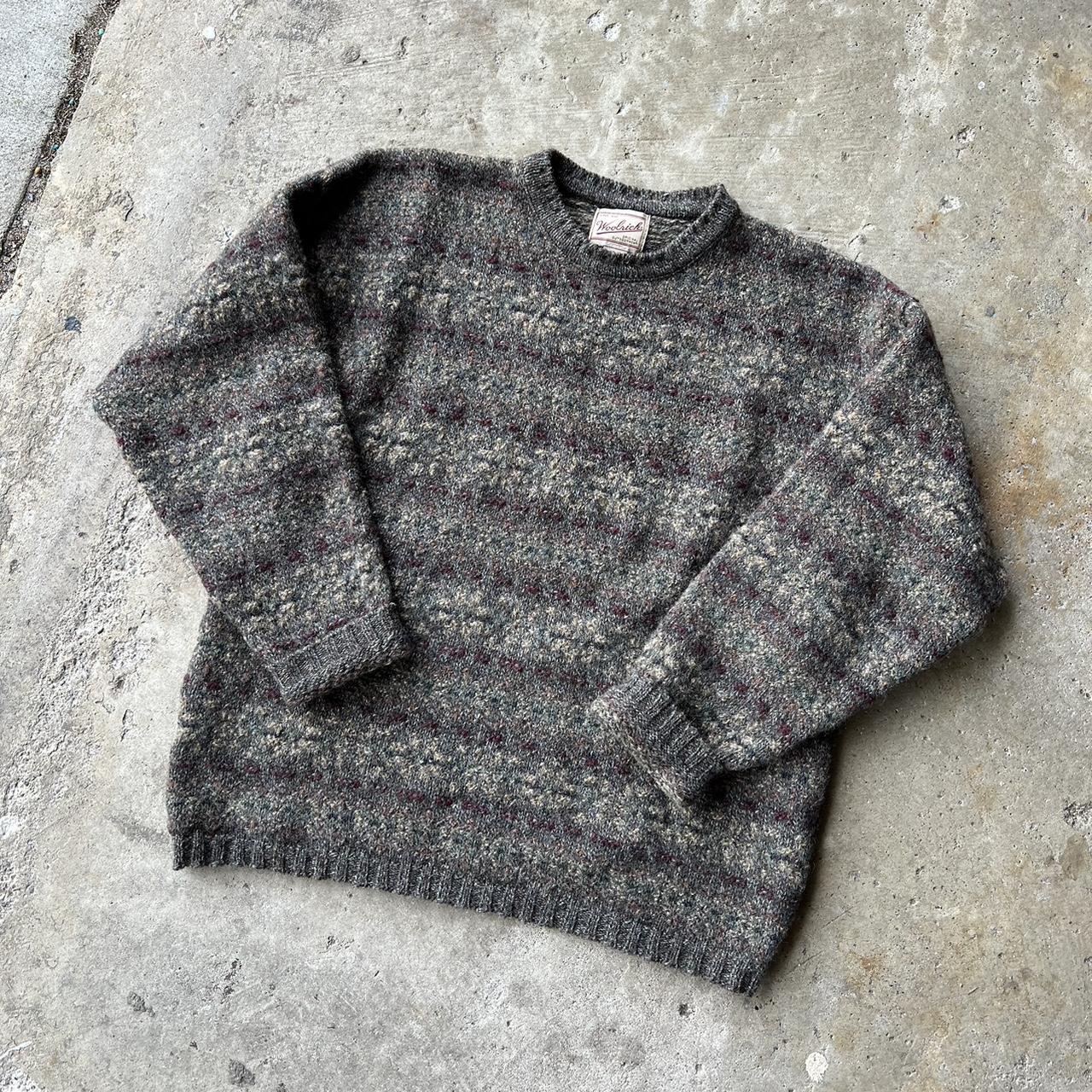 Vintage 90s Woolrich Wool Sweater Size L Good... - Depop
