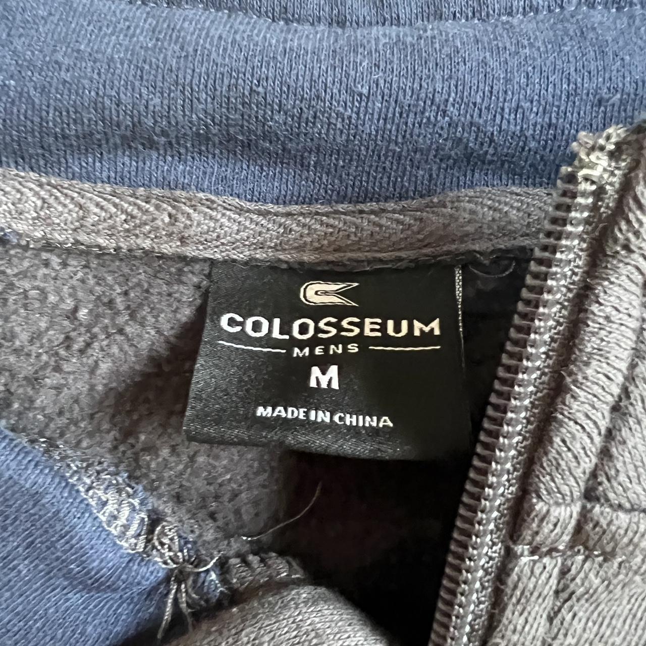 Colosseum Women's Grey and Navy Sweatshirt (3)