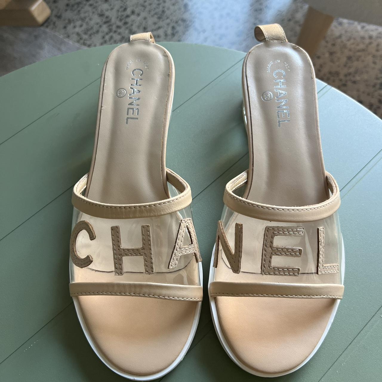 perspex mules