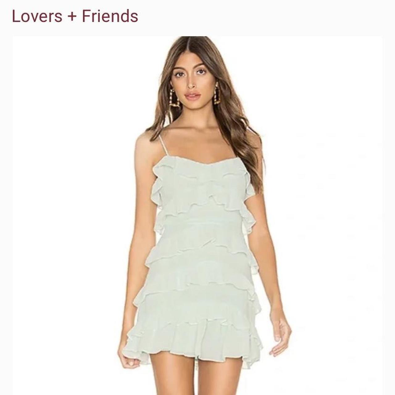 Lovers + Friends Women's Green Dress