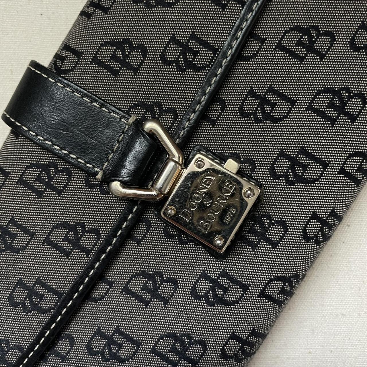 Dooney and bourke gray wallet hot sale