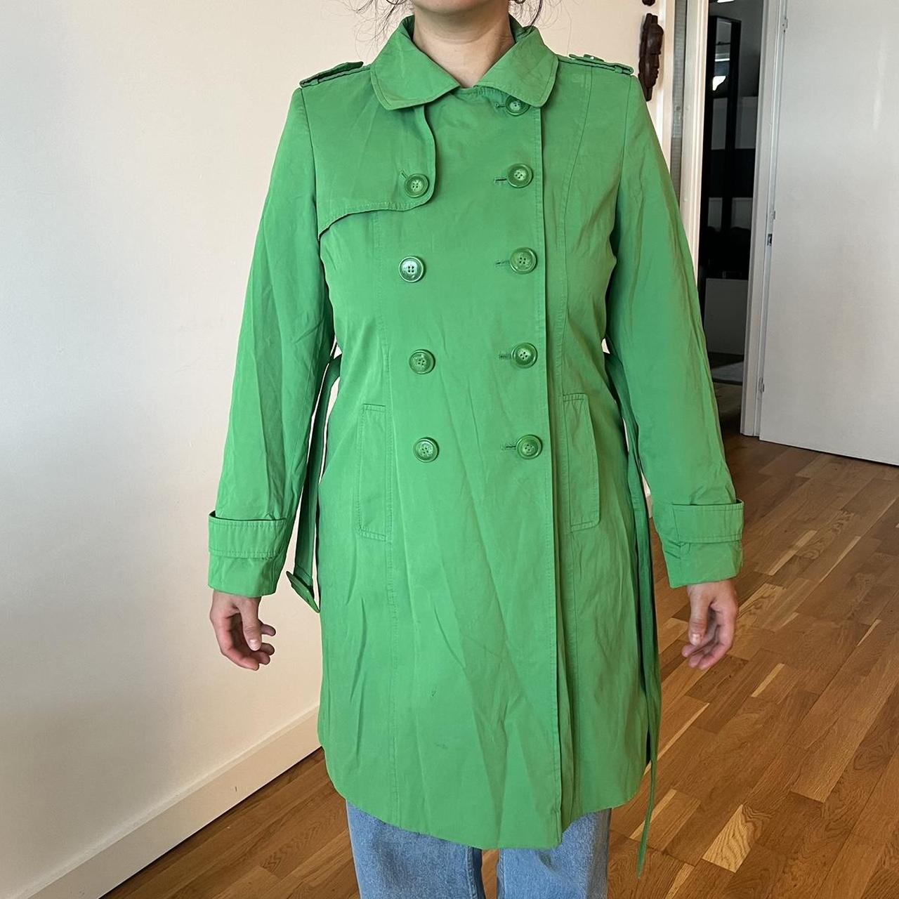 Debenhams green coat best sale