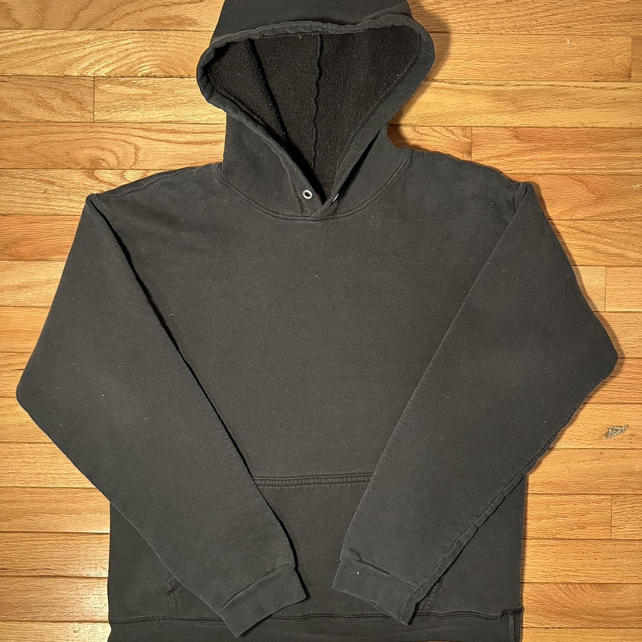 American Vintage Men's Black Hoodie | Depop