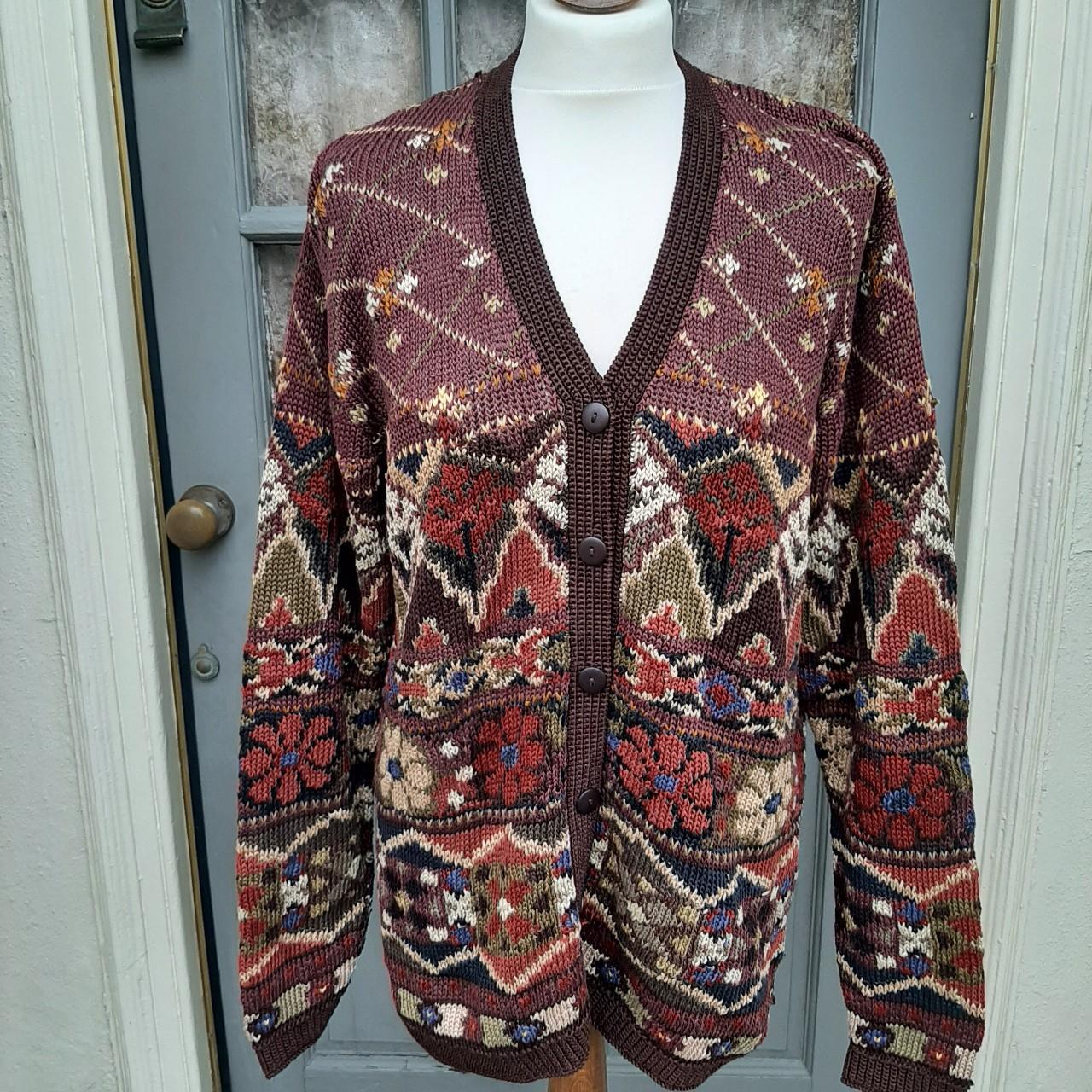 Peruvian Connection Pima Cotton Cardigan A Lovely Depop