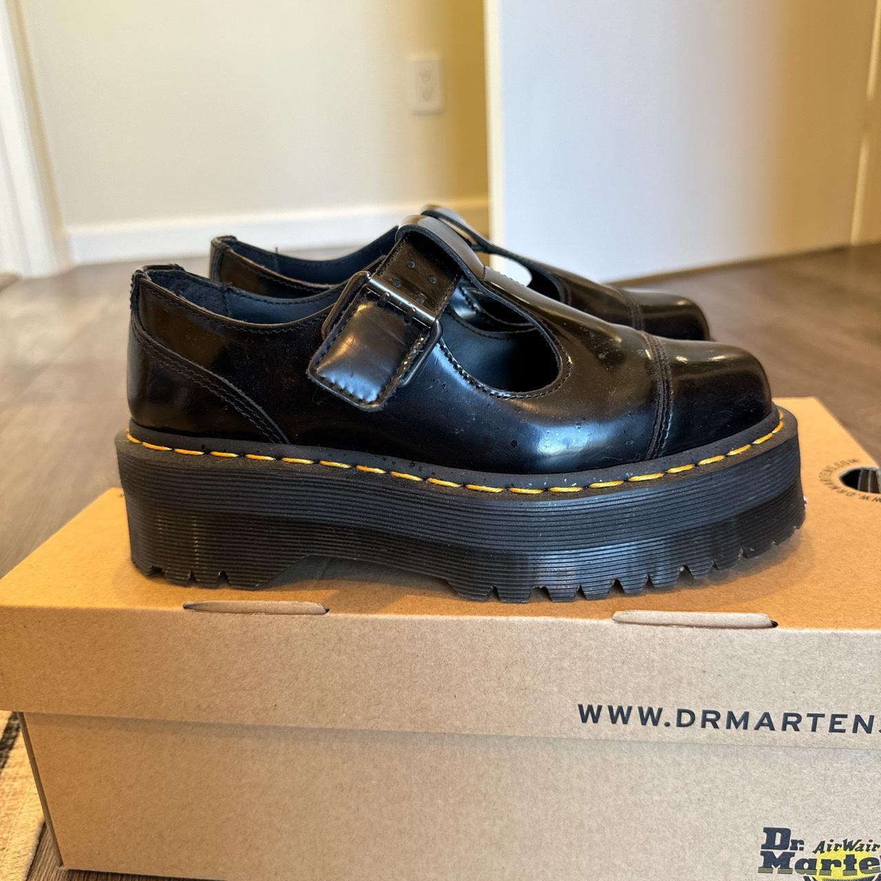 Gently worn pair of Dr Martens Bethan mary jane’s in... - Depop