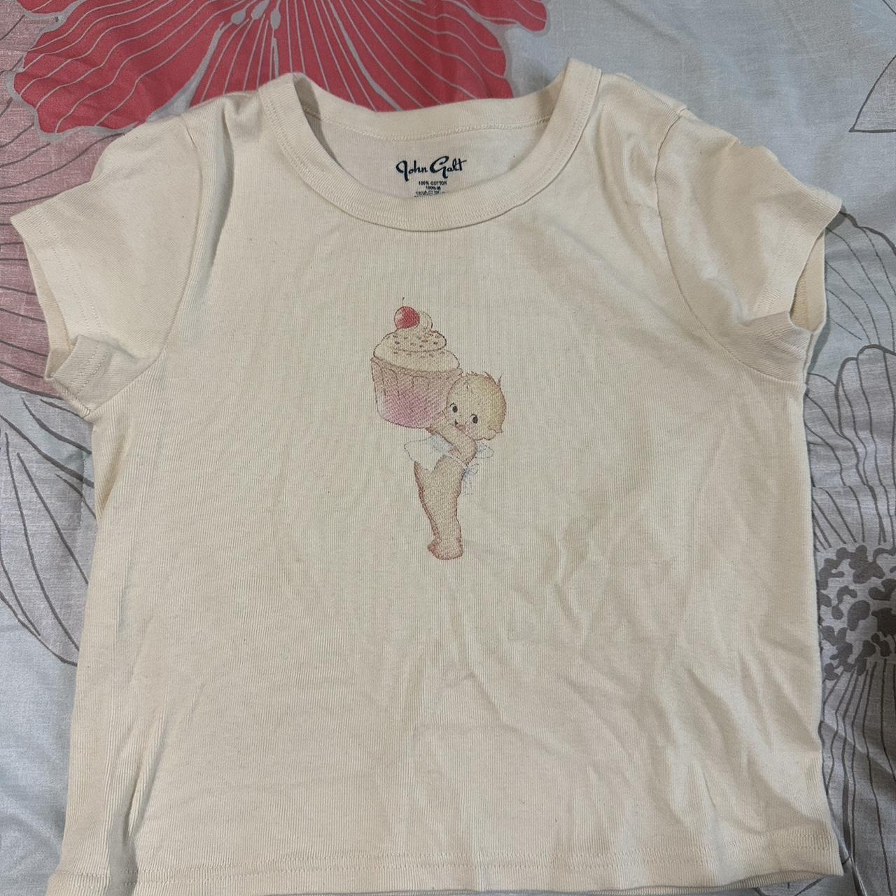 brandy baby tee cupcake cherub never wore will... Depop