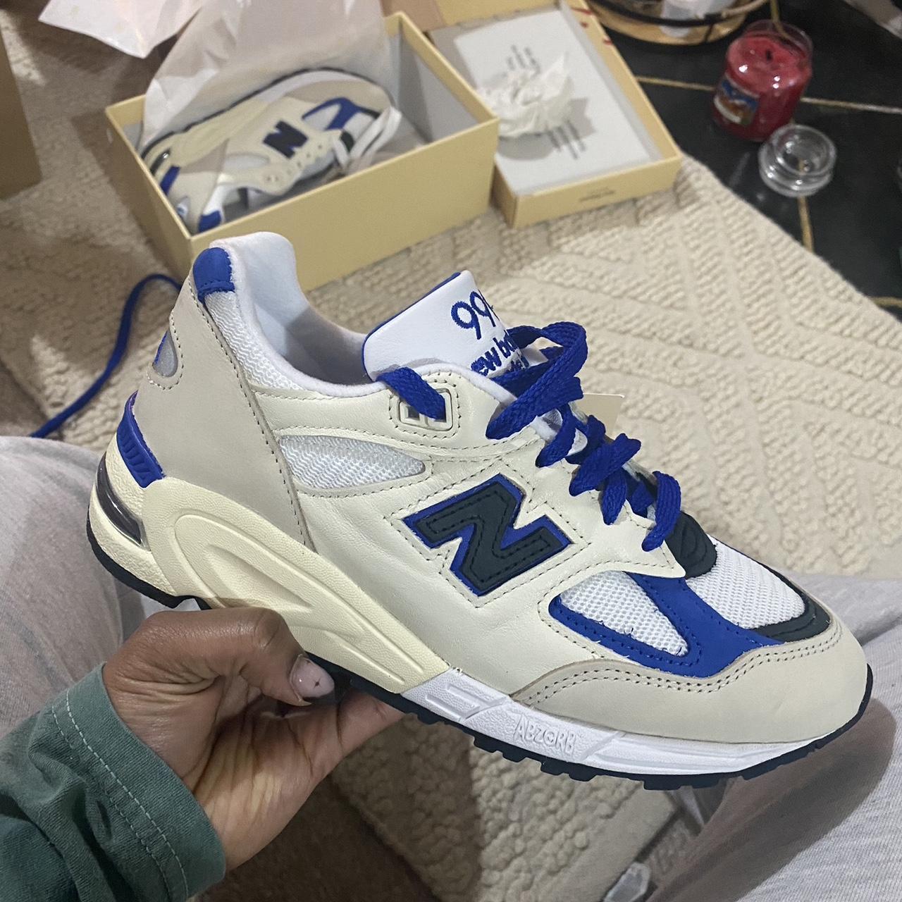 Cream shops new balance 99