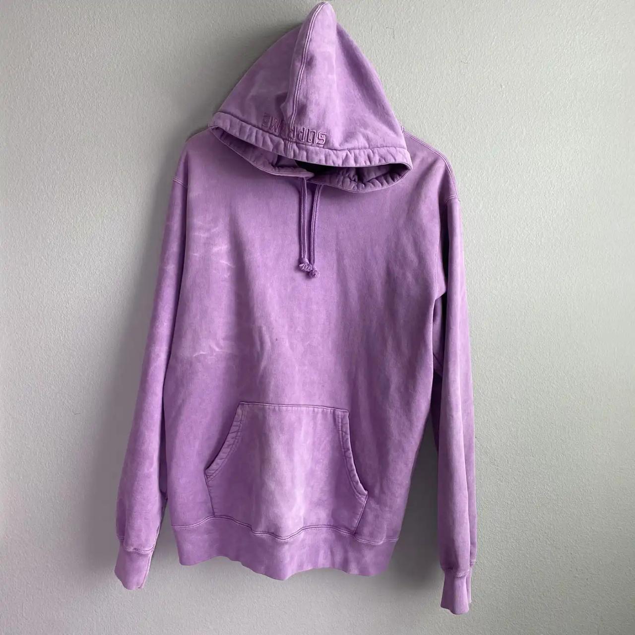 Supreme Men's Purple Hoodie | Depop