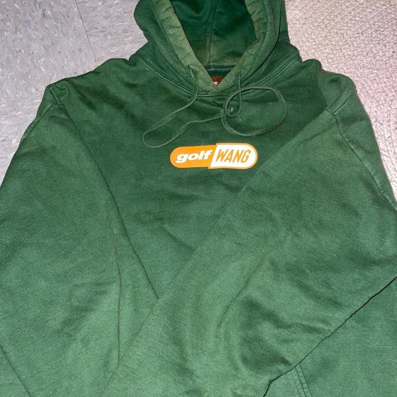 Green golf shop wang hoodie