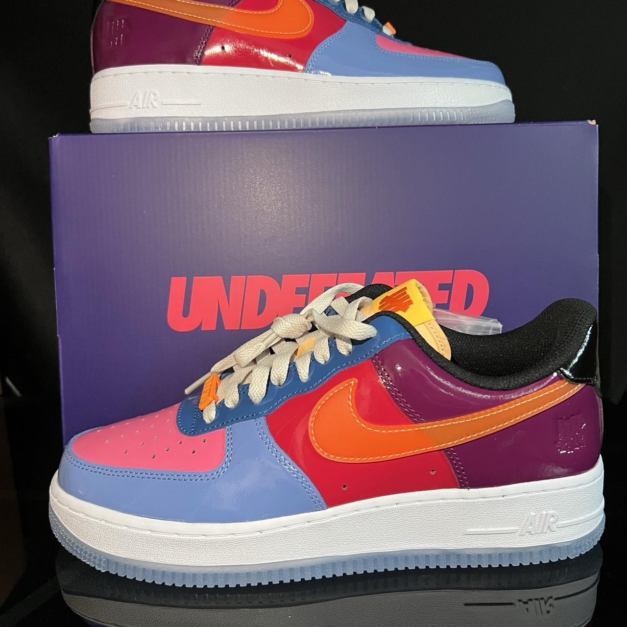 NIKE AIR FORCE 1 LOW X UNDEFEATED MULTI-PATENT - Depop