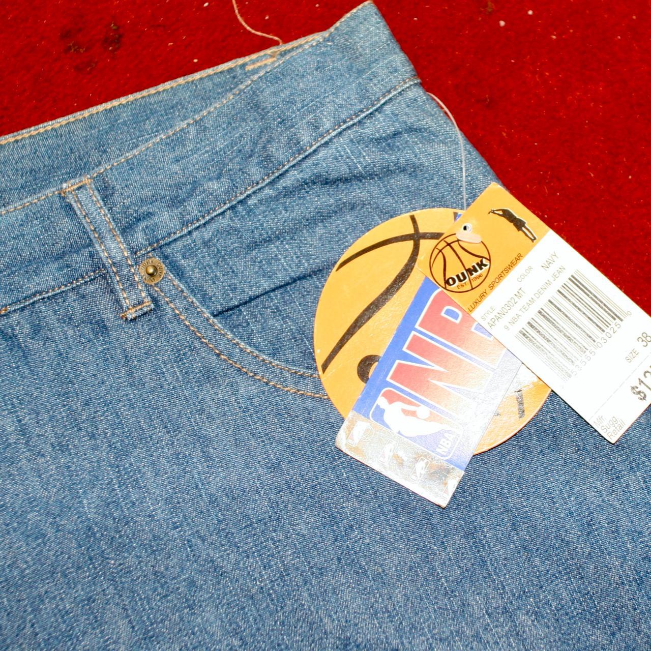 Vintage Y2K Skater UNK NBA Team Patch Logo Jeans | Depop