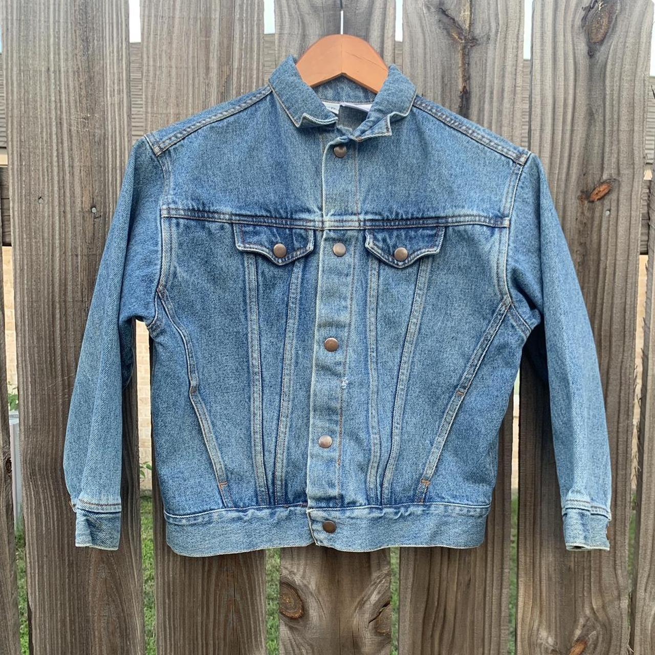 Vintage Disney Denim Jacket Size: 8/10 Measurement... - Depop