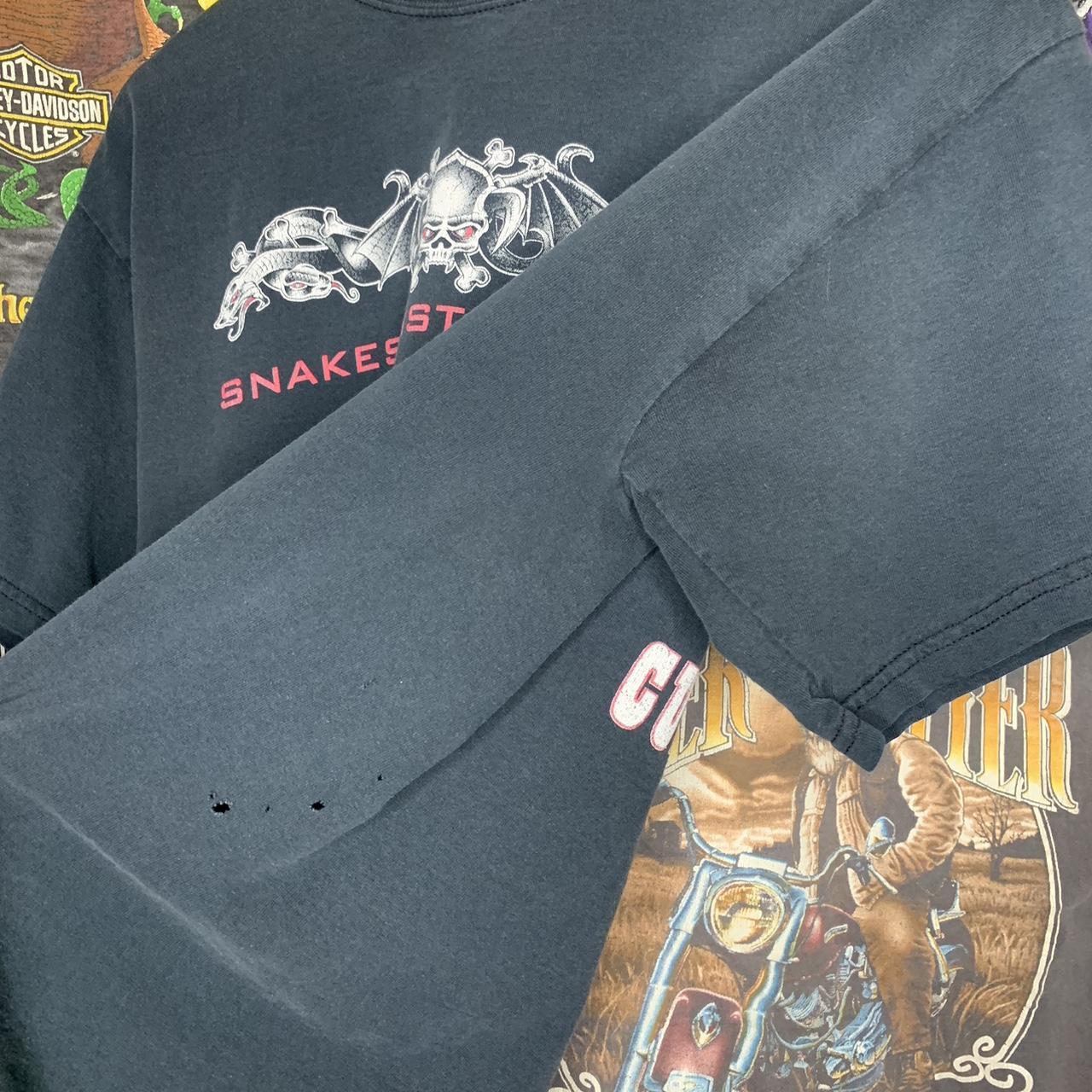 Vintage Y2K Snakes Custom Motorcycles Harley Sturgis... Depop