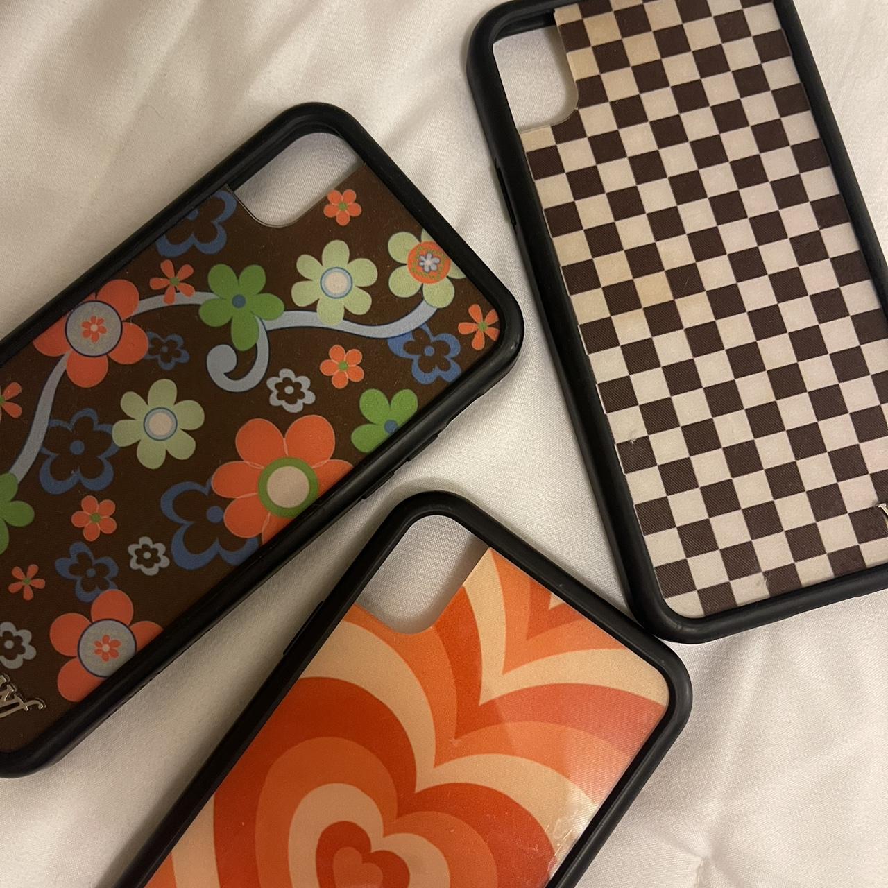 3 iPhone XR wildflower cases. Good condition. Send... Depop