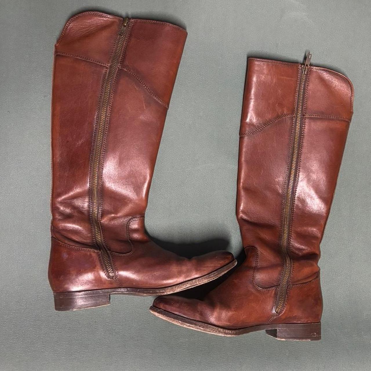 frye zipper boots