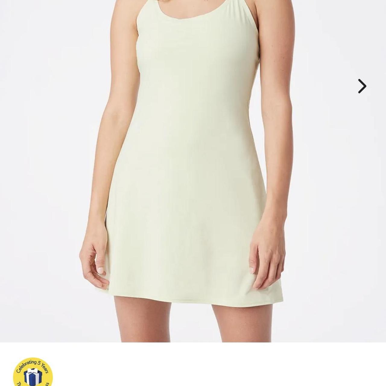 Outdoor voices light green workout dress. Worn only... Depop