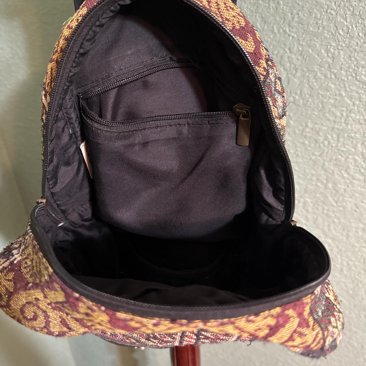 Women's Backpacks - Multi/Brown – Small backpack.… - image 2