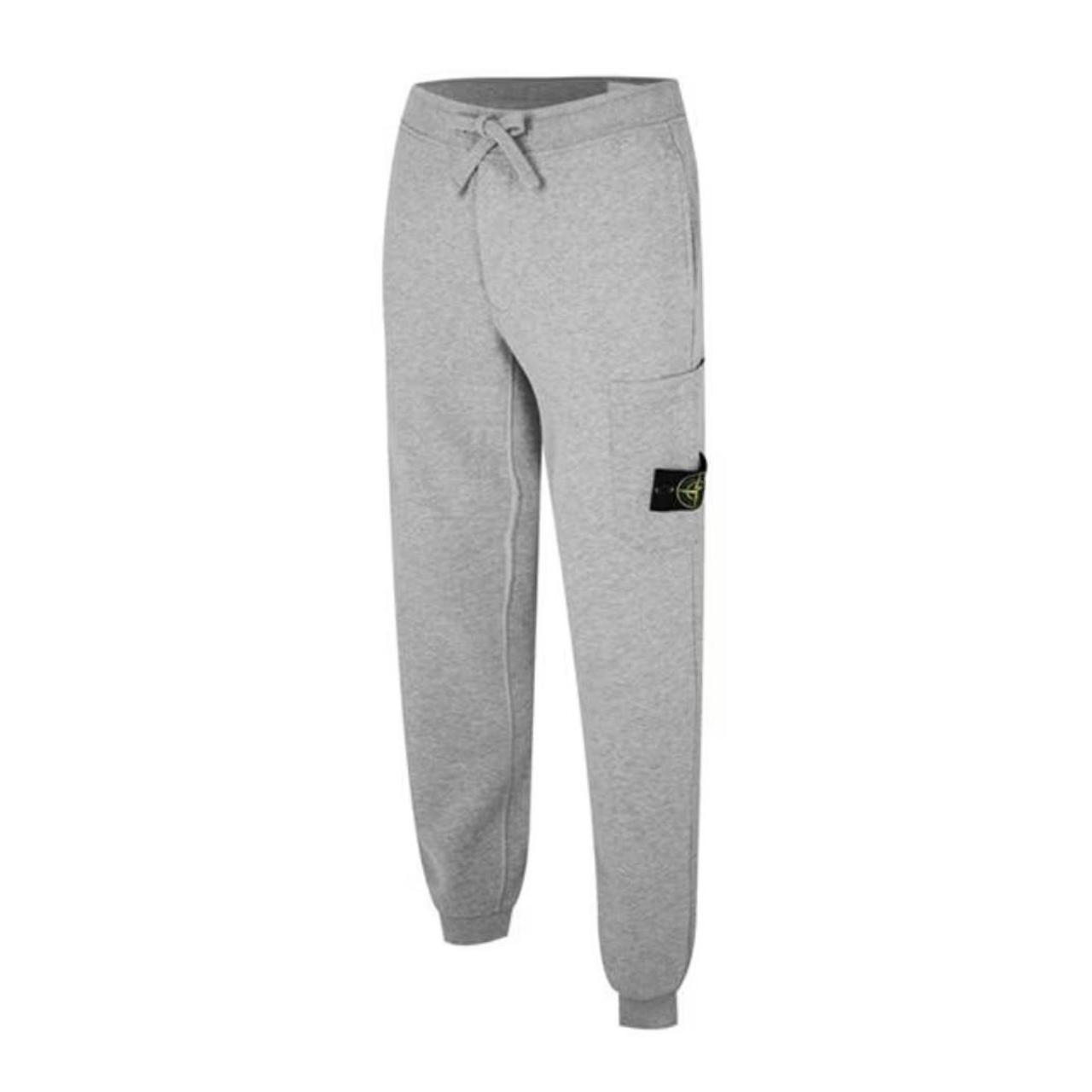 Stone Island Men's Grey Joggerstracksuits Depop