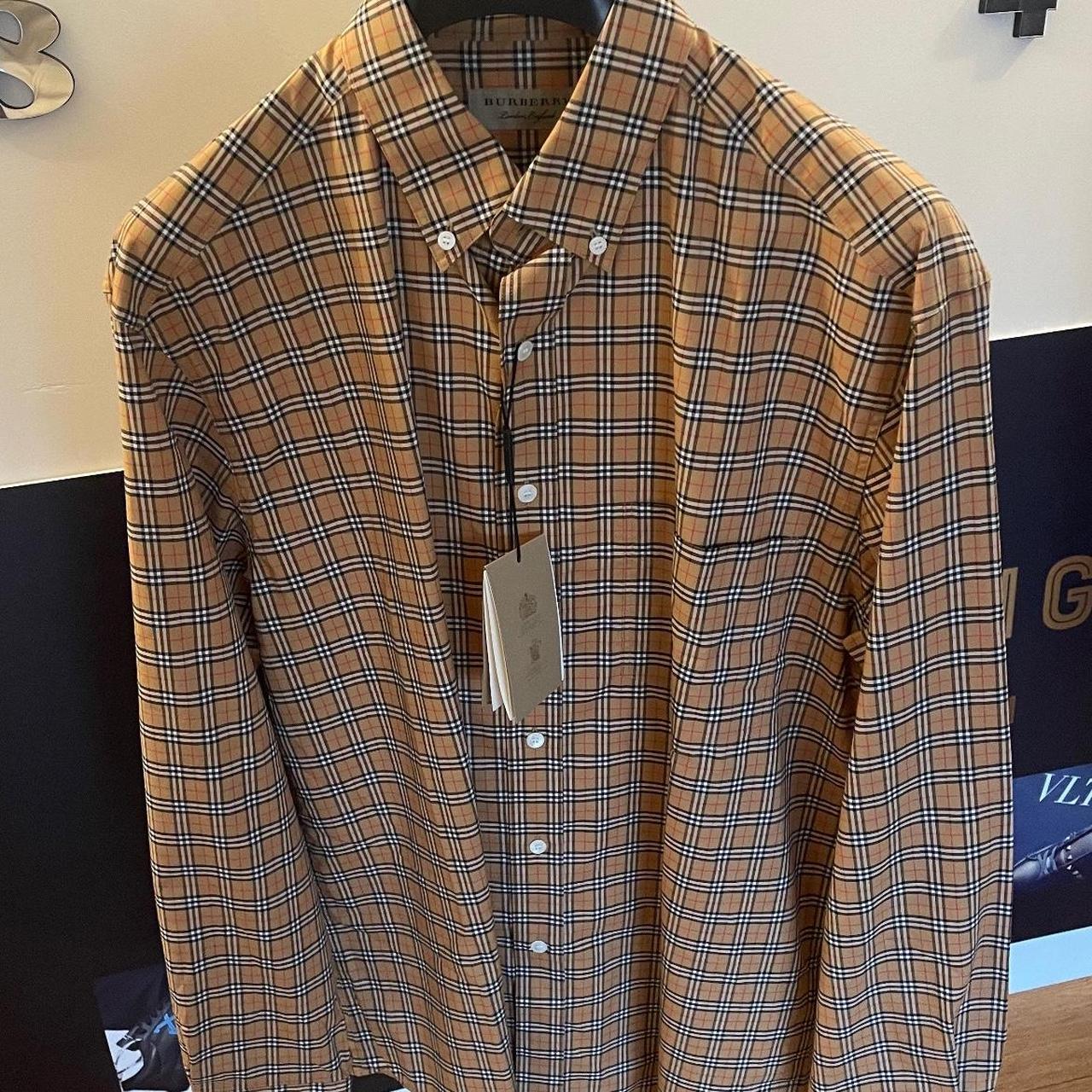 Burberry London Jameson Longsleeve Check shirt Depop