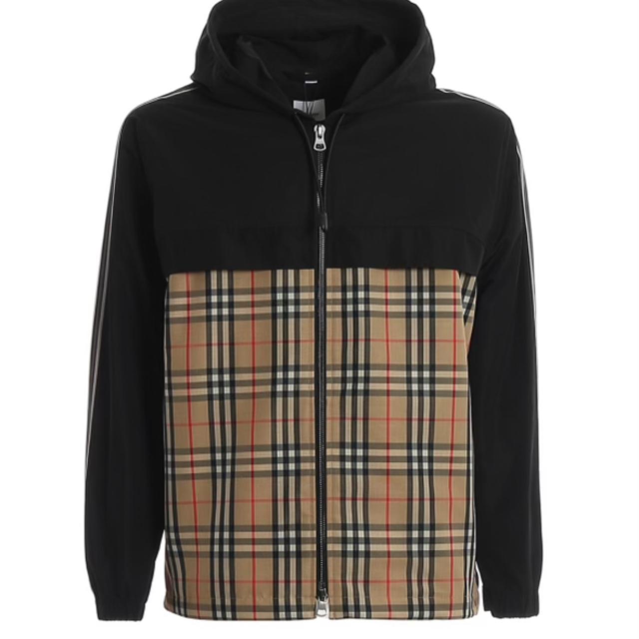 BURBERRY COMPTON VINTAGE CHECK WINDBREAKER JACKET • | Depop