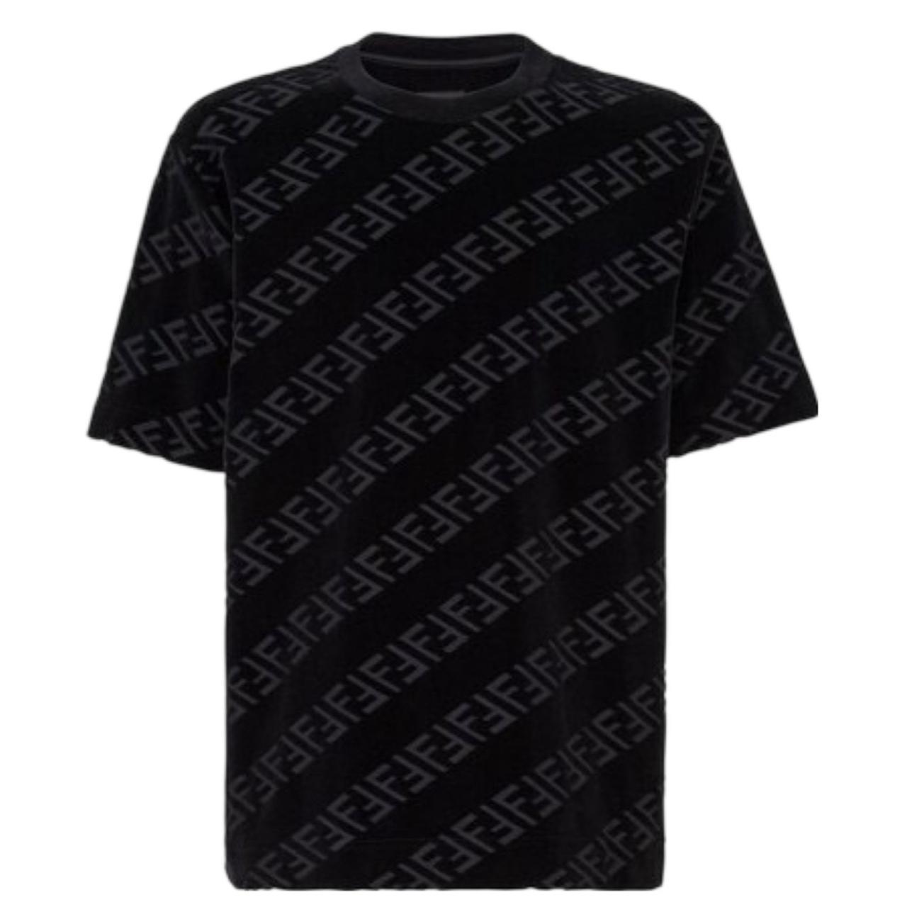 FENDI FF PATTERN LOGO TOWEL T-SHIRT - BLACK • Brand | Depop FENDI FF PATTERN LOGO TOWEL T-SHIRT - BLACK • Brand | Depop