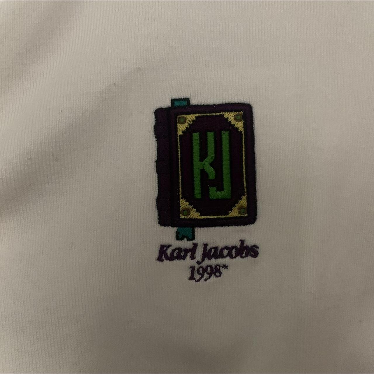 Karl Jacobs Embroidered Turtleneck Never worn, is... Depop