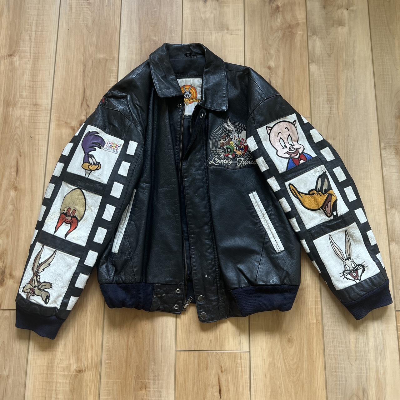 Looney Tunes Leather hotsell Jacket